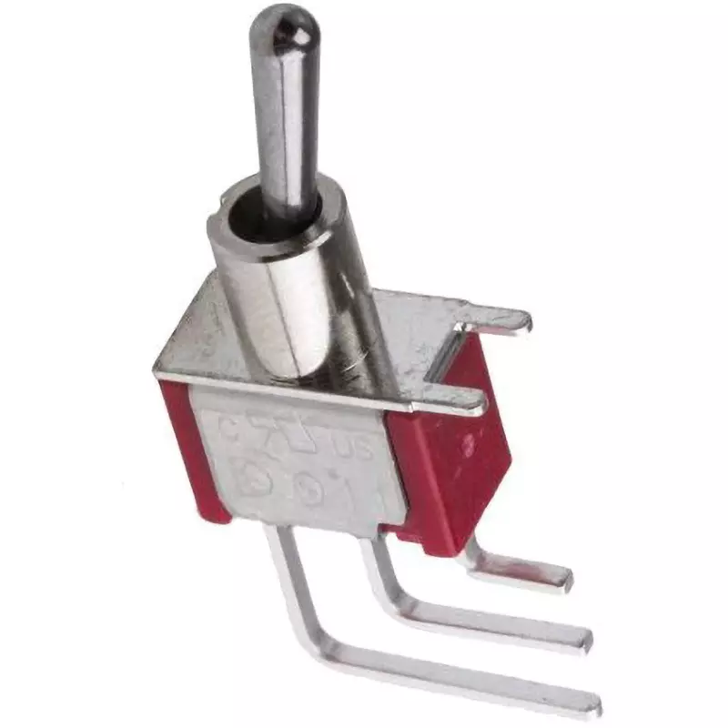 RS PRO Toggle Switch Silver-Plated Brass Contact Material SPDT, 734-7072