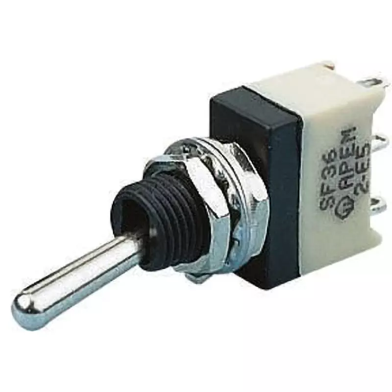 APEM Toggle Switch Solder Terminal 10 mΩ Contact Resistance, SF39S010000