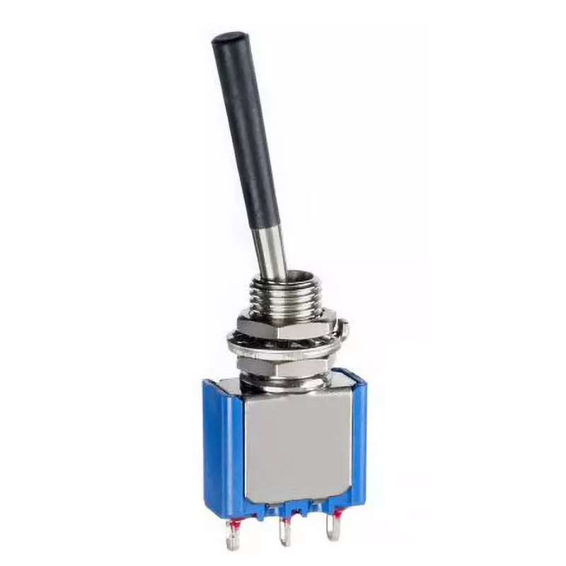 APEM Toggle Switch Single Pole Double Throw (Spdt) 10 mΩ Contact Resistance, 5637AB-21+U642
