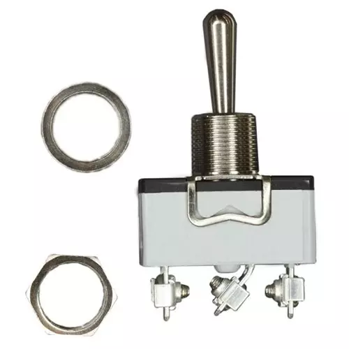 MULTICOMP PRO Toggle Switches SWITCH, TOGGLE, SPDT, 20A, 125V, SPC21161