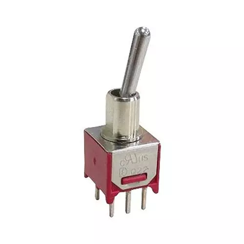 MULTICOMP PRO Toggle Switches SWITCH, TOGGLE, DPDT, ON-MOM, 2MD2T2B2M2RE