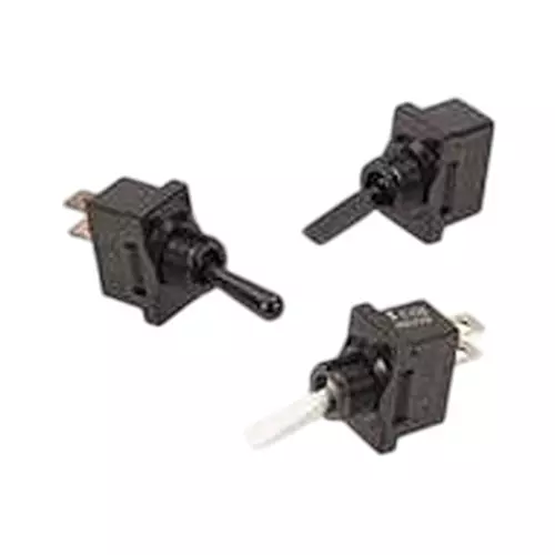 CARLING TECHNOLOGIES Toggle Switch Non-Illuminated Solder Lug Termination 10 & 20 Amp Toggle Actuator, DA220-BB-B