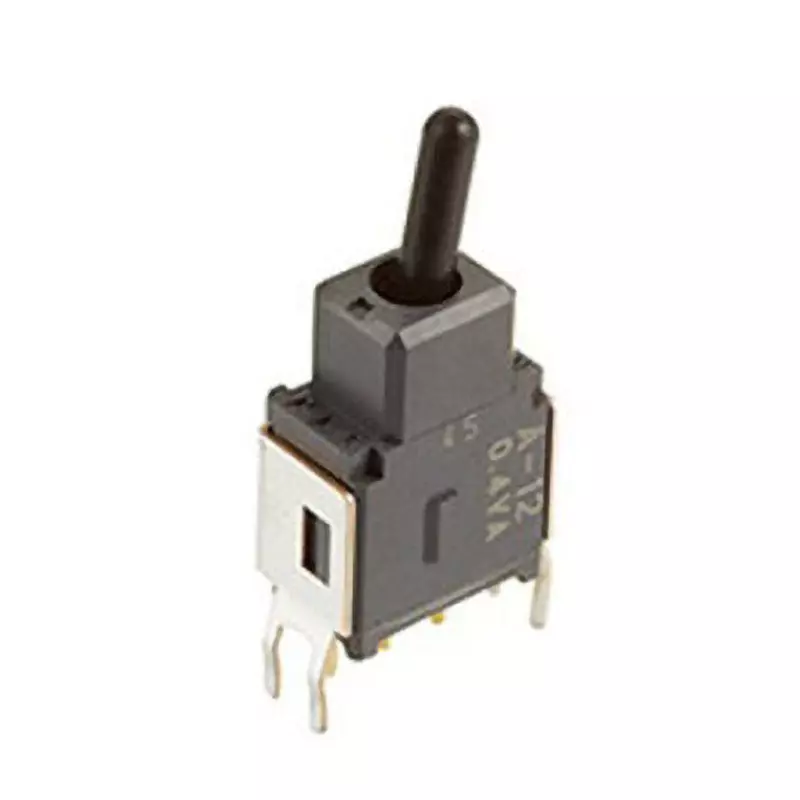 NKK SWITCHES A Series Toggle Switch 1 Pole Short Plastic Lever, A-12J2B