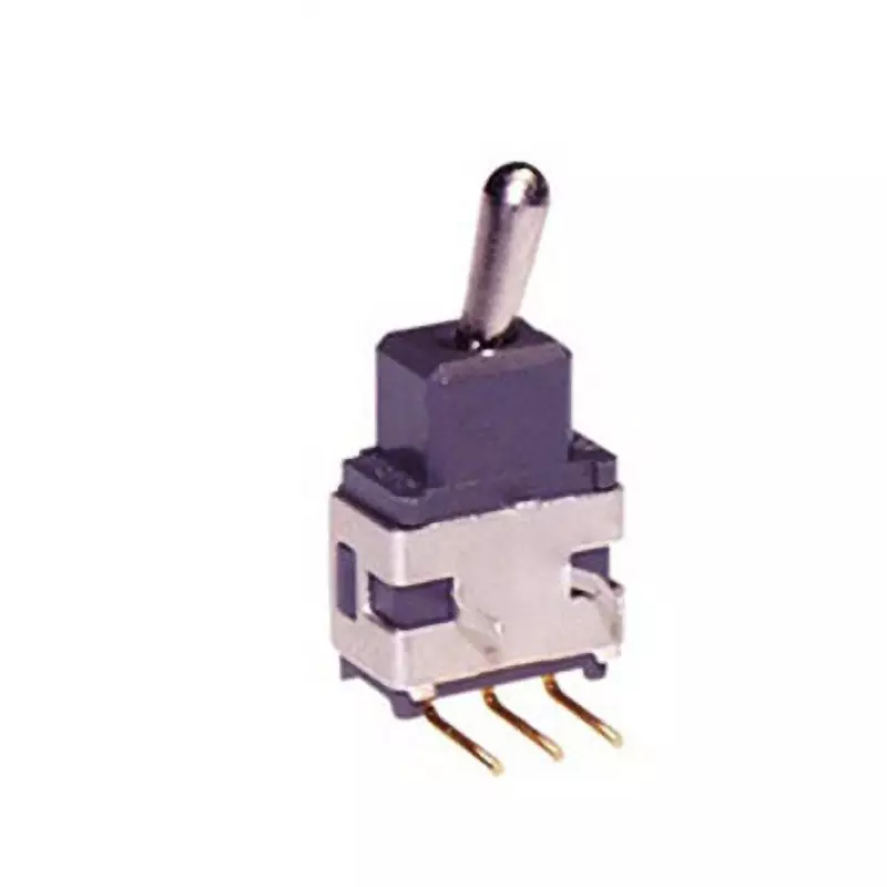 NKK SWITCHES A Series Toggle Switch 1 Pole Short Lever, A-1RJH