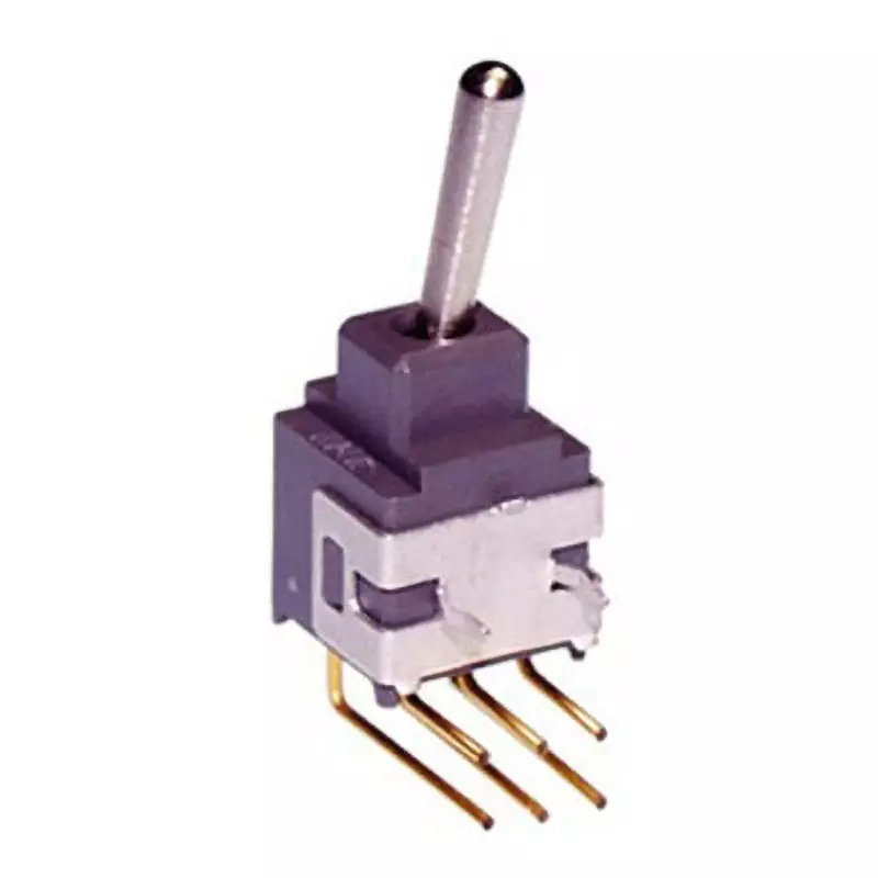 NKK SWITCHES A Series Non-Illuminated Toggle Switch 1 Pole Basic Lever, A-26AH