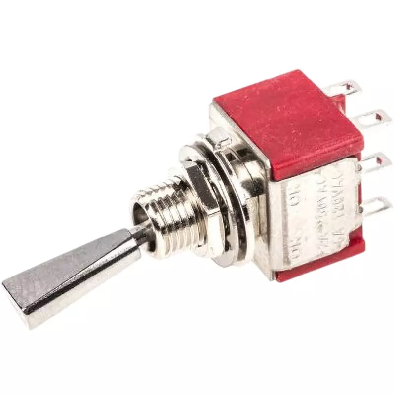 RS PRO Toggle Switch Copper Alloy Contact Material DPDT, 394-419