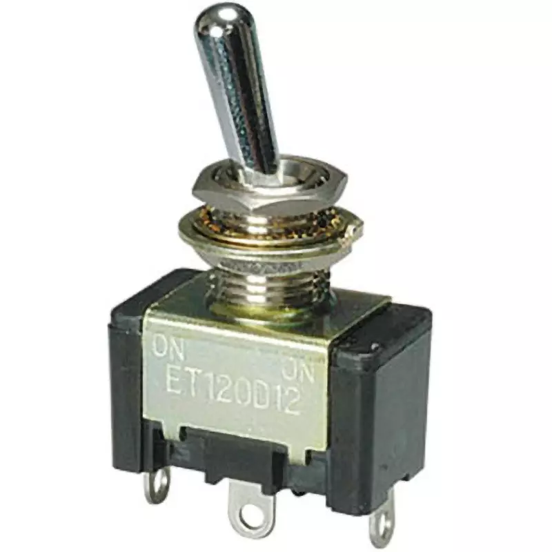 Nidek Toggle Switch AC: 125/250 V Rated Voltage, ET125A12-Z