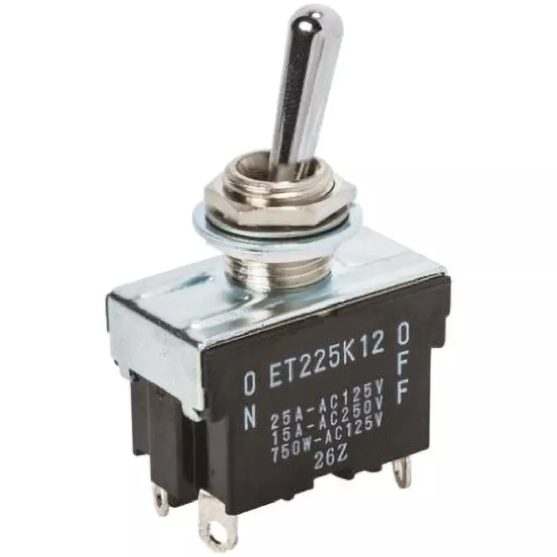 Nidek Toggle Switch 2 Pole, ET225K12-Z