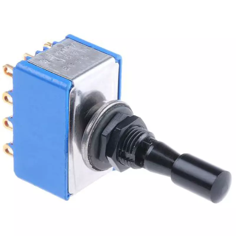 APEM Toggle Switch Solder Terminal 10 mΩ Contact Resistance, 5669ADBGK3V