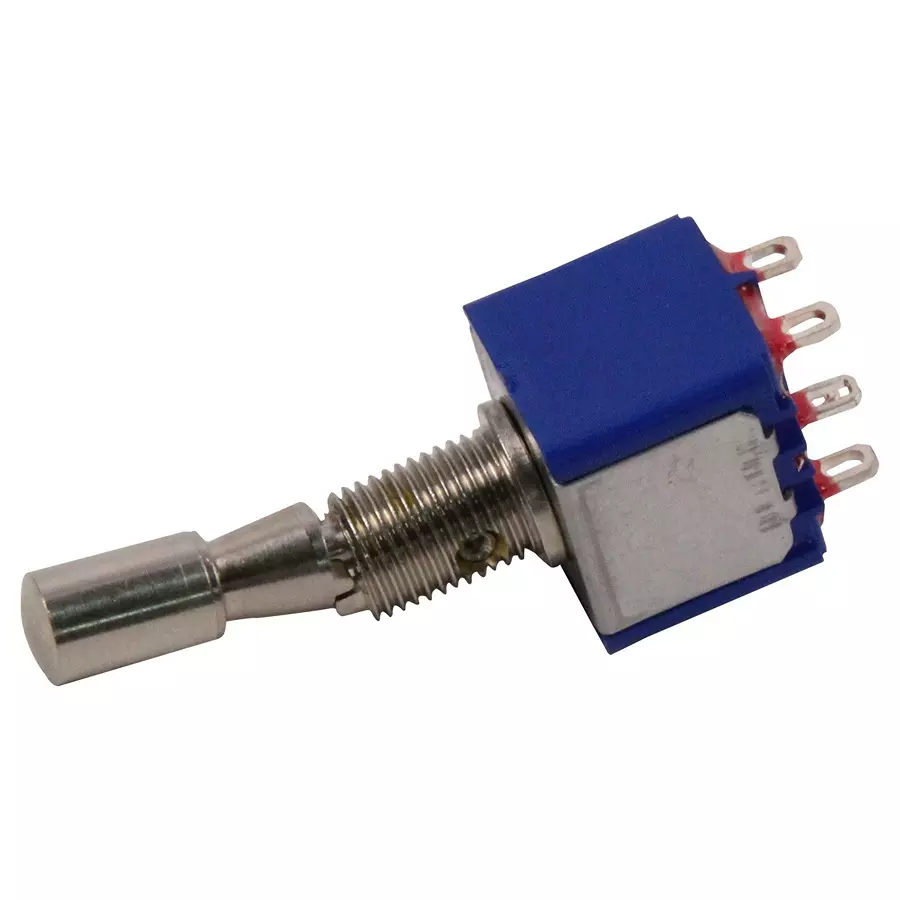 APEM SWITCH, TOGGLE, DPDT, 6A, 250V, 5646AB2V