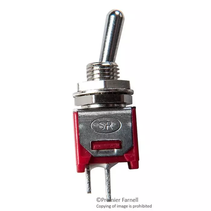 MULTICOMP PRO Toggle Switches SWITCH, TOGGLE, SPST, 5A, 125V, SPC21219