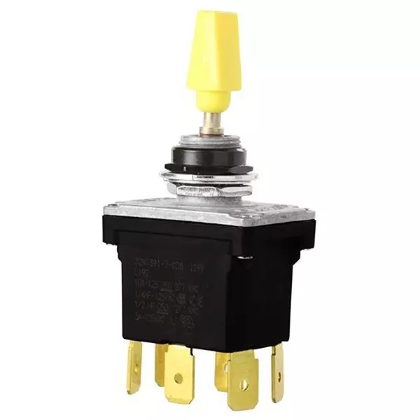 Honeywell Toggle Switch Non-Illuminated Quick Connect Termination 20 Amp Paddle Actuator 250 V DC, 32NT391-7-C08