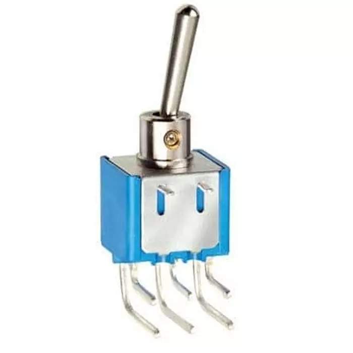 APEM Toggle Switch Non-Illuminated Solder Pin Termination 4 Amp Toggle Actuator 30 V DC, 5246WA