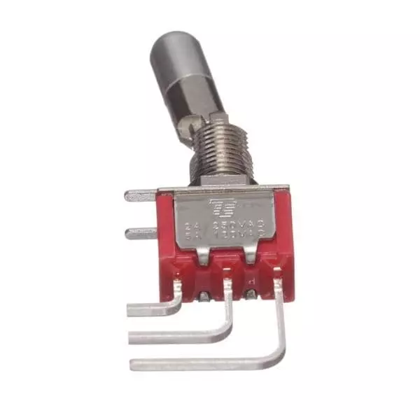 TE CONNECTIVITY Toggle Switch Non-Illuminated Solder Pin Termination 5 Amp Locking Lever Actuator 28 V DC, 2-1825136-8