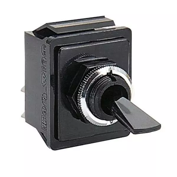 BULGIN LIMITED Toggle Switch Non-Illuminated Quick Connect Termination, C1720HOAAD