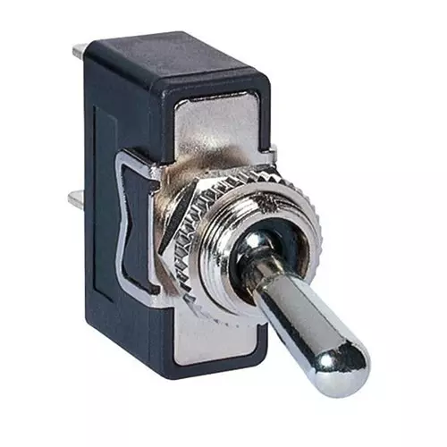 BULGIN LIMITED Toggle Switch Non-Illuminated Quick Connect Termination, C3972BBAAA