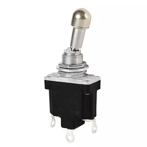 Honeywell Toggle Switch Non-Illuminated Solder Lug Termination 15 Amp Paddle Actuator, 11NT1-3D
