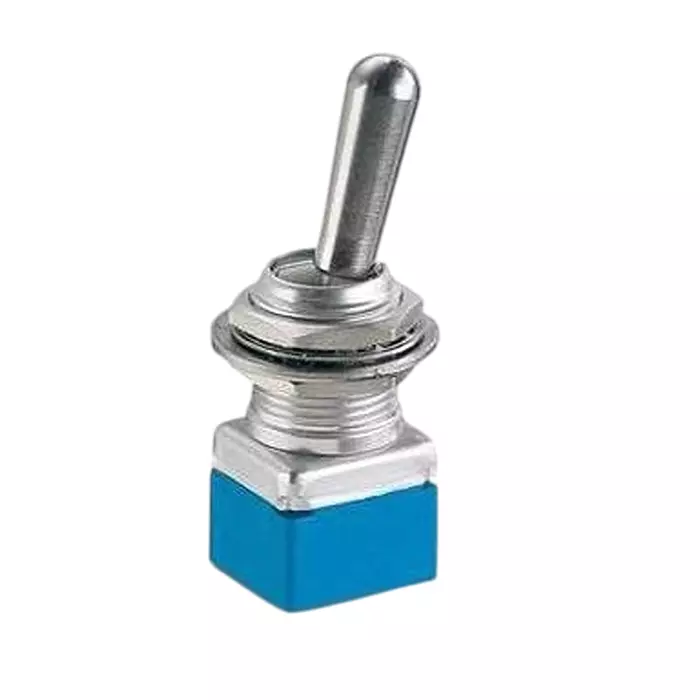 Otto Toggle Switch Non-Illuminated Solder Pin Termination 5 Amp Toggle Actuator 28 V DC, T3-21251