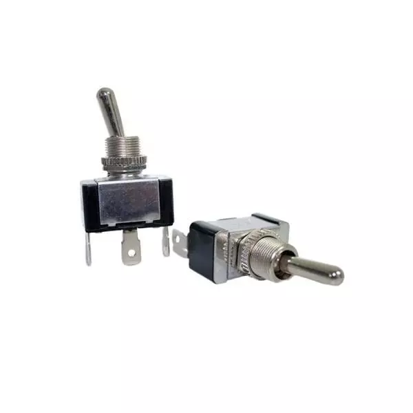 VCC Toggle Switch Non-Illuminated Quick Connect Termination, VTS-6-2Q3PPM-12SNN-0
