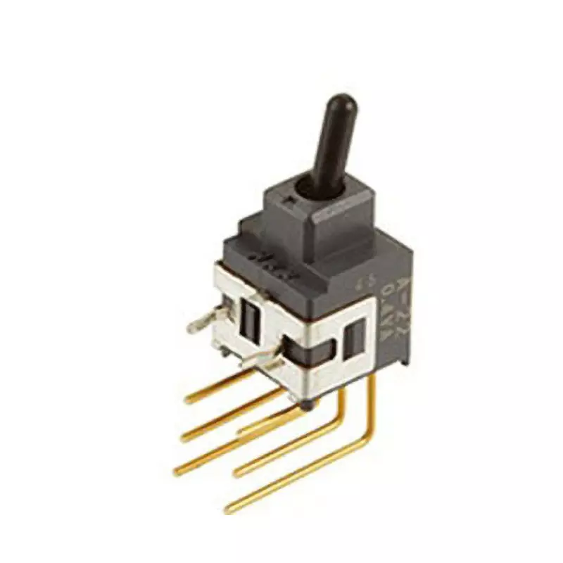 NKK SWITCHES A Series Non-Illuminated Toggle Switch 2 Pole Short Plastic Lever, A-22J2V