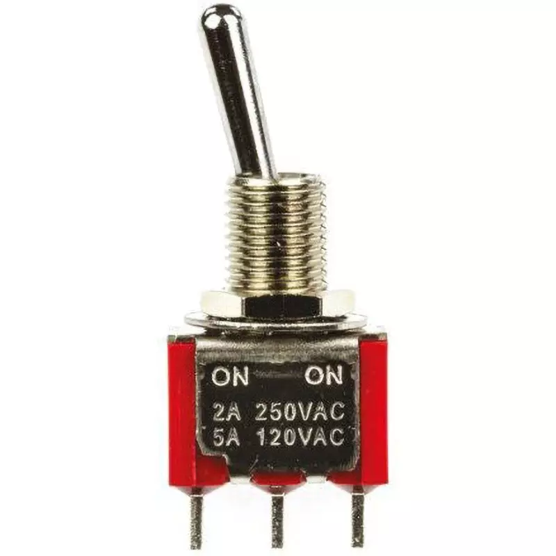 RS PRO Toggle Switch Copper Alloy Contact Material SPDT, 394-459
