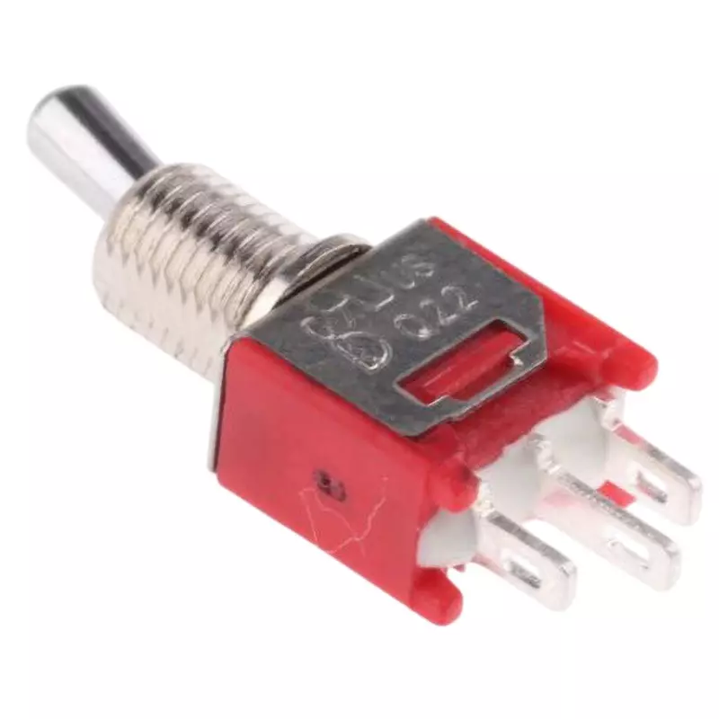RS PRO Toggle Switch Silver-Plated Brass Contact Material SPDT, 734-7227