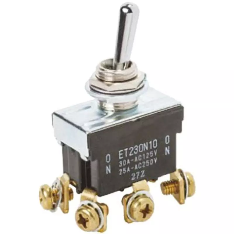 Nidek Toggle Switch AC: 125/250 V Rated Voltage, ET230N10-Z