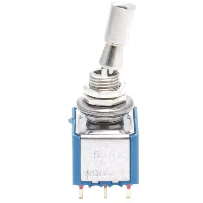APEM Toggle Switch Solder Terminal 10 mΩ Contact Resistance, 5656ADBK2V
