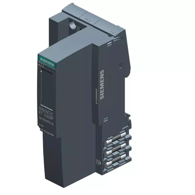 Siemens ET 200SP Series Interface Module IM 155-6 PN HS with 24 V DC Rating and 1.7 W Power Loss, 6ES71556AU000DN0