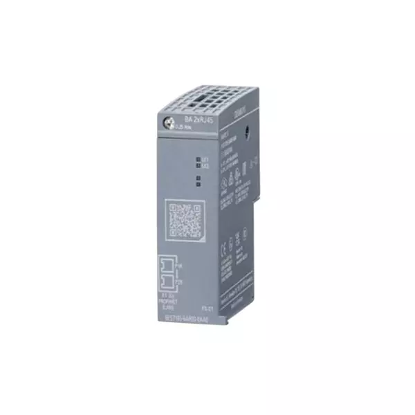Siemens ET 200SP Series Bus Adapter BA LC/RJ45 with 59 mm Depth and 69.5 mm Height, 6ES71936AG200AA0