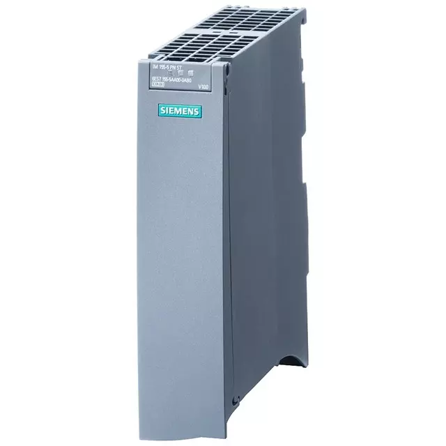 Siemens ET 200MP Series Interface Module IM 155-5 PN HF with 9 A Inrush Current and RJ 45 Interface, 6ES71555AA000AC0