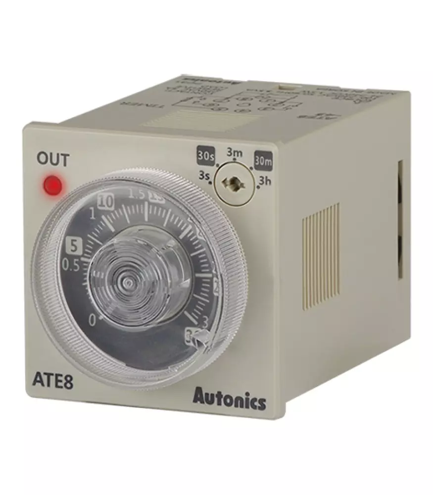 Autonics ATE8 Series ATE8-46E 8-Pin plug Analog Timers