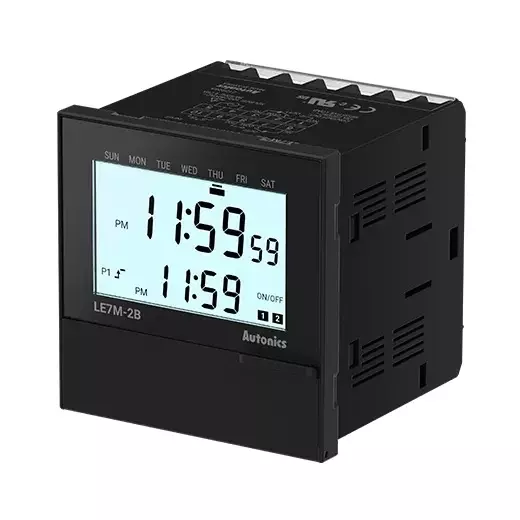 Autonics Digital Week/Year Timer V1-100-240 VAC, LE7M-2B