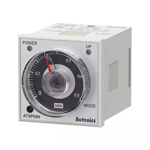 Power-Off Delay Analog Timer 24 VAC/24VDC(NEW), AT8PMN-2