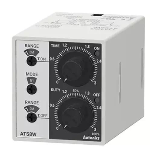 Autonics Compact Analog Twin Timer 24 VAC/DC, ATS8W-23