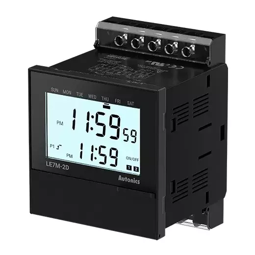 Autonics Digital Week/Year Timer V1-100-240 VAC, LE7M-2D