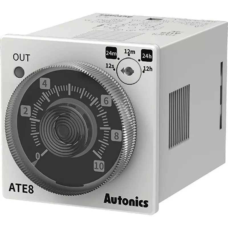 Autonics Analog Timer AC100 to 240(50/60 Hz), DC24 to 240 Power Supply Voltage (V) Limited time 1 c + Instantan, ATE8-46