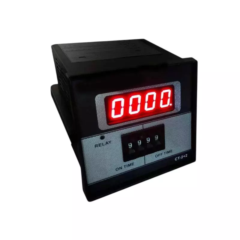 GENERIC Cyclic Digital Timer 4 & 6 Digit 0.1s-999 min Thumb Wheel Repeat Cycle, CT-2+2