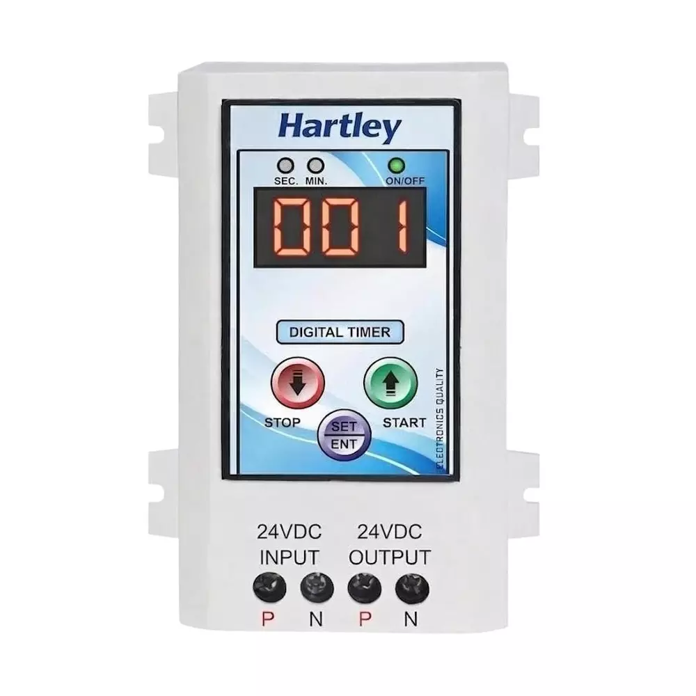 Hartley Cyclic Timer Digital for Fogger 24 V DC Operating Voltage 3-Digit Seven Segment Display, DCT-24DC