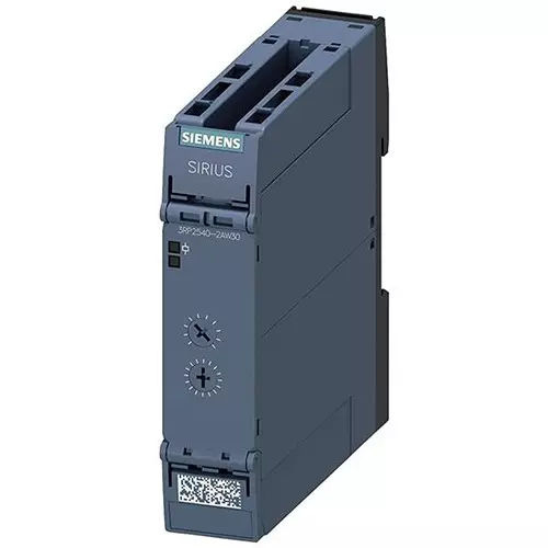 Siemens Multi Function Digital Timer Screw 12 to 240 V AC, 12 to 240 V DC 1 CO, 3RP25402AW30