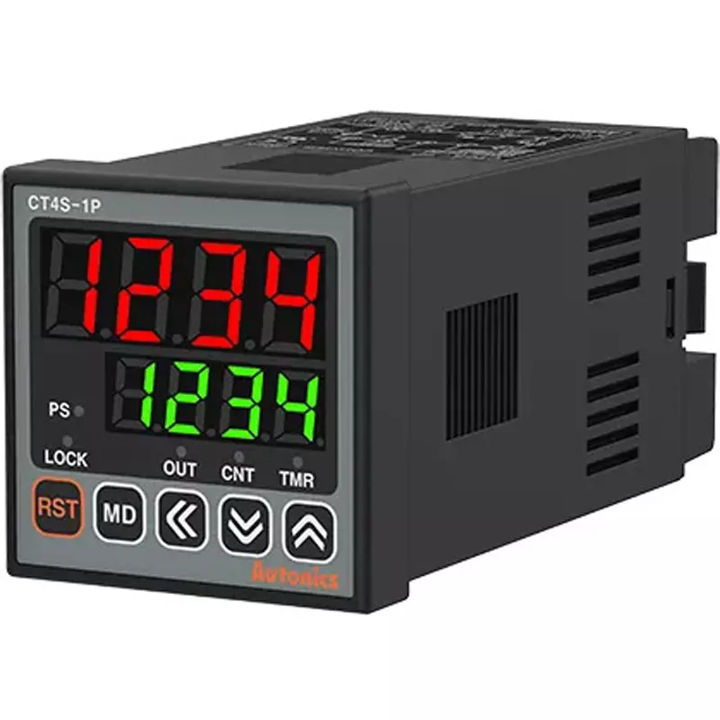 Autonics Digital Counter/Timer AC24/DC 24 to 48 V Power Supply Voltage, CT4S-1P2T