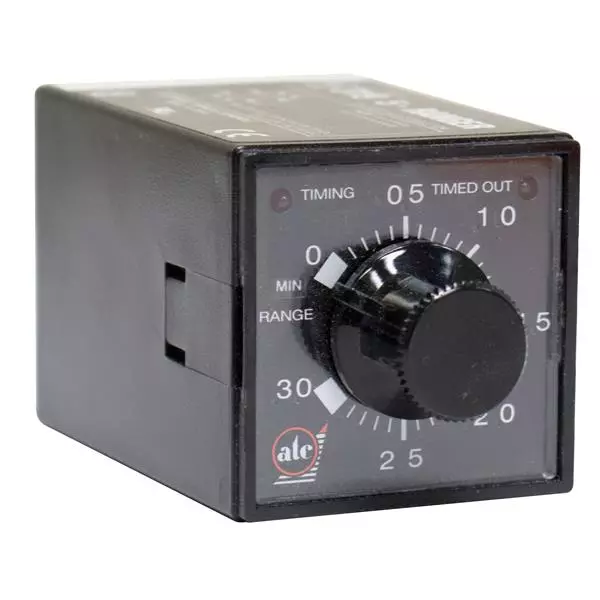 ATC Multi Function Digital Timer 8 Pin Octal Plug 24 to 240 V AC, 24 V DC 2 Form C (DPDT-NO, NC)