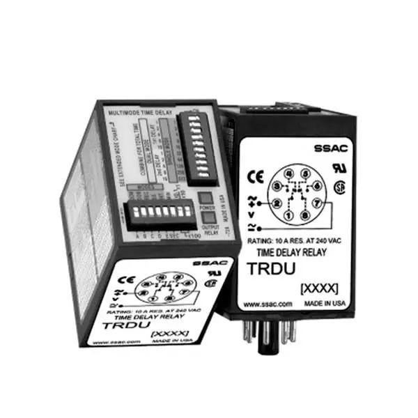 Littelfuse Multi Function Digital Timer Plug-In 24 V AC, 24 V DC 1 Form C (SPDT-NO, NC), TRDU24A2