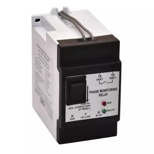 PowerGrip Preventers With Phase Reversal Switch, Unbalance Trip Voltage 42 To 50V 5 VA Power, PGMR-ZWN