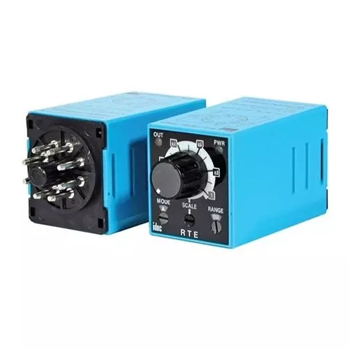 IDEC Multi Function Digital Timer Solder Pin 24 V AC, 24 V DC 2 Form C (DPDT-NO, NC), RTE-P2AD24
