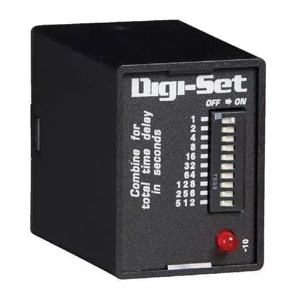 Littelfuse Multi Function Digital Timer 8 Pin Octal Plug 230 V AC 2 Form C (DPDT-NO, NC), TDM230AL