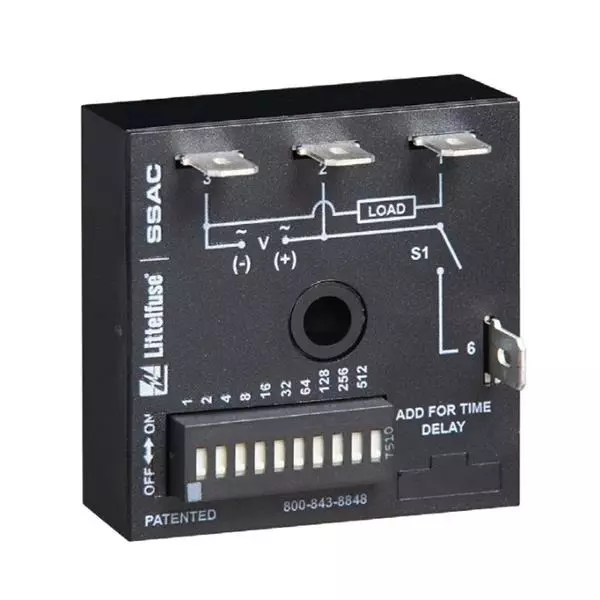 Littelfuse Multi Function Digital Timer SMD/SMT 24 V DC 1 Form A (SPST-NO), TDUBL3002A