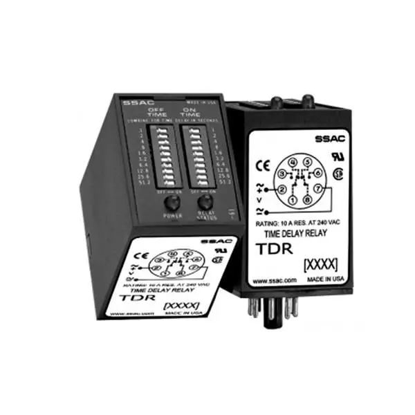 Littelfuse Multi Function Digital Timer Plug-In 24 V AC 2 Form C (DPDT-NO, NC), TDR2A23