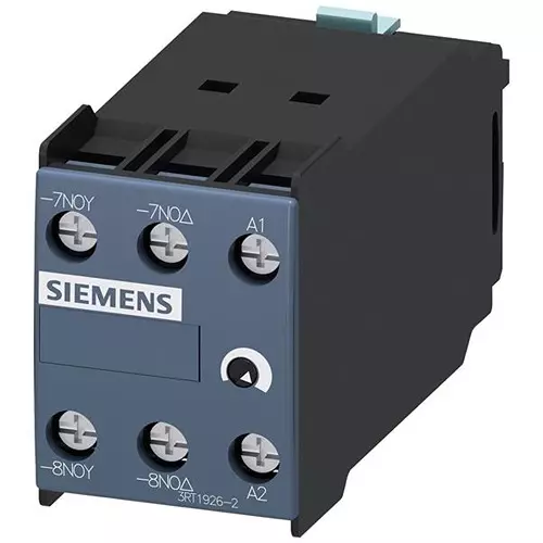 Siemens Multi Function Digital Timer Screw 200 to 240 V AC 2 Form A (DPST-NO), 3RT19262GD51