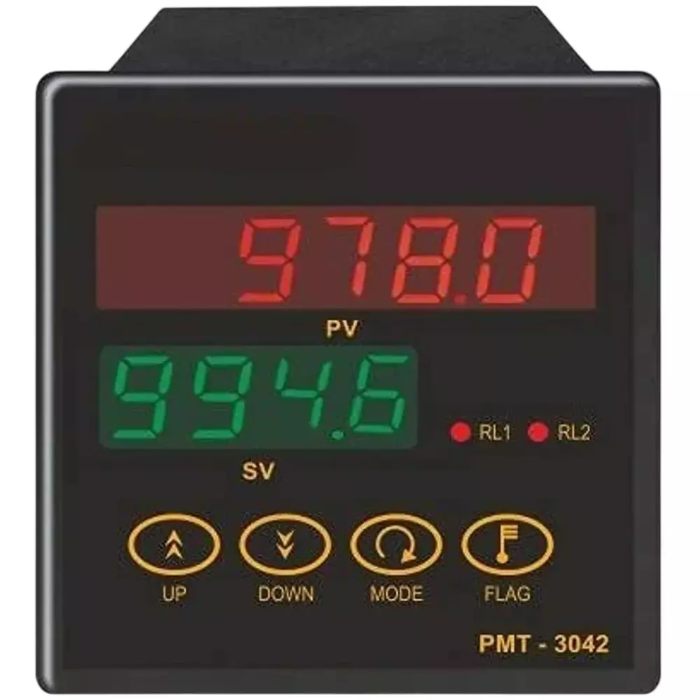 Hartley Dual Display Digital Timer 0.1 s - 9999.9 hr Run Up Time Range 230 V AC, PMT-3042